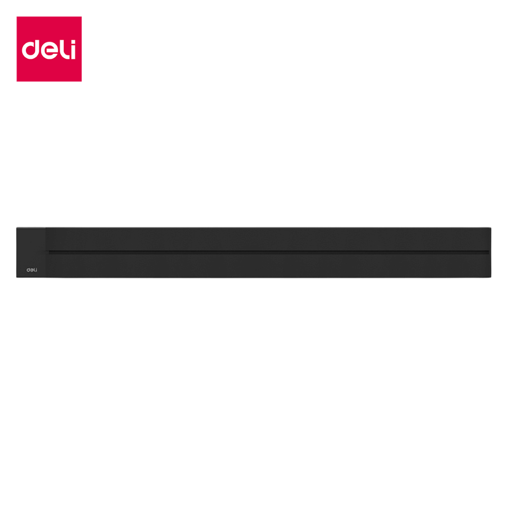 รางปลั๊กไฟแบบเลื่อนได้ DELI ET888(40)-BK-01 เฉพาะราง ขนาด 40CM 8000W สีดำ